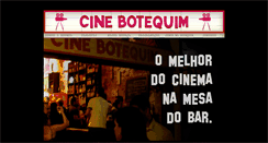 Desktop Screenshot of cinebotequim.com.br